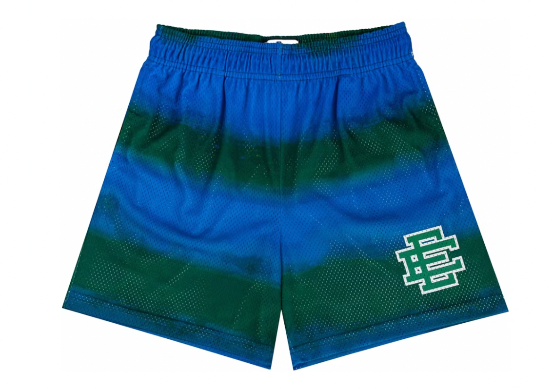 Eric Emanuel EE Short Blue/Green Stripe