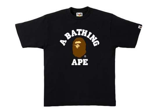 BAPE College Tee Black