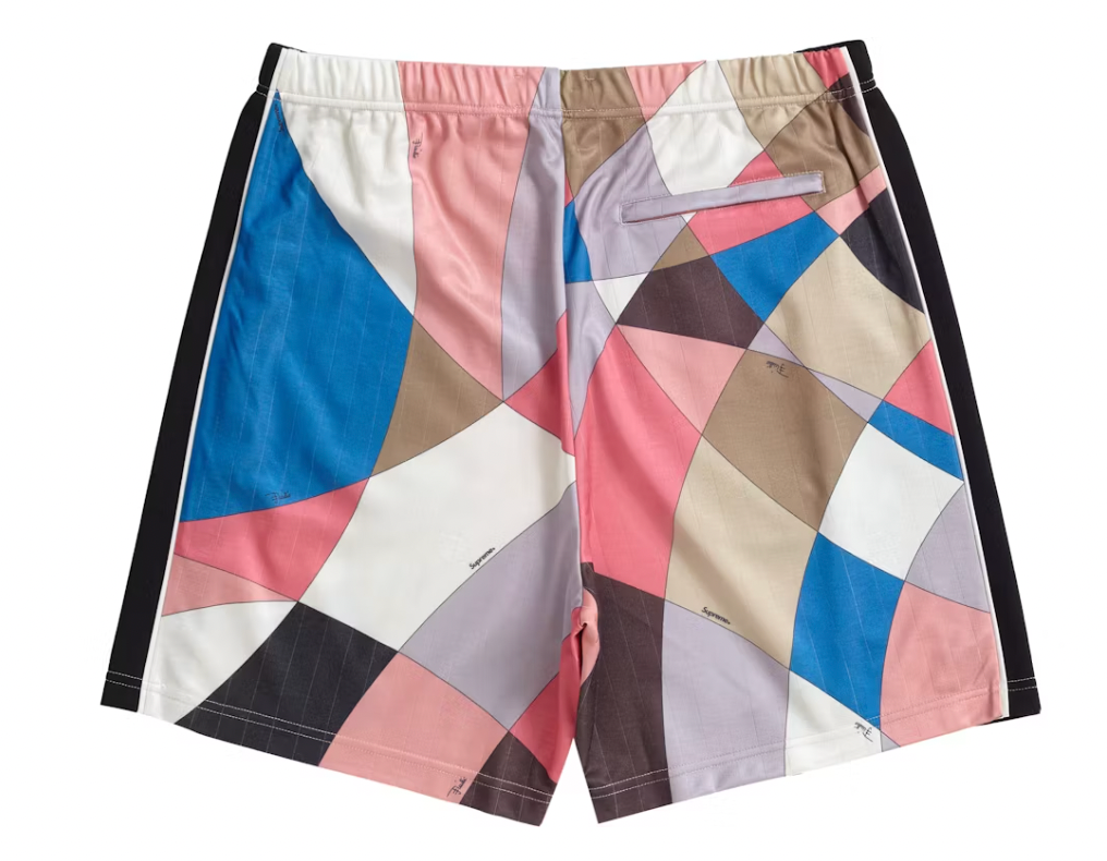 Supreme Emilio Pucci Soccer Short Dusty Pink