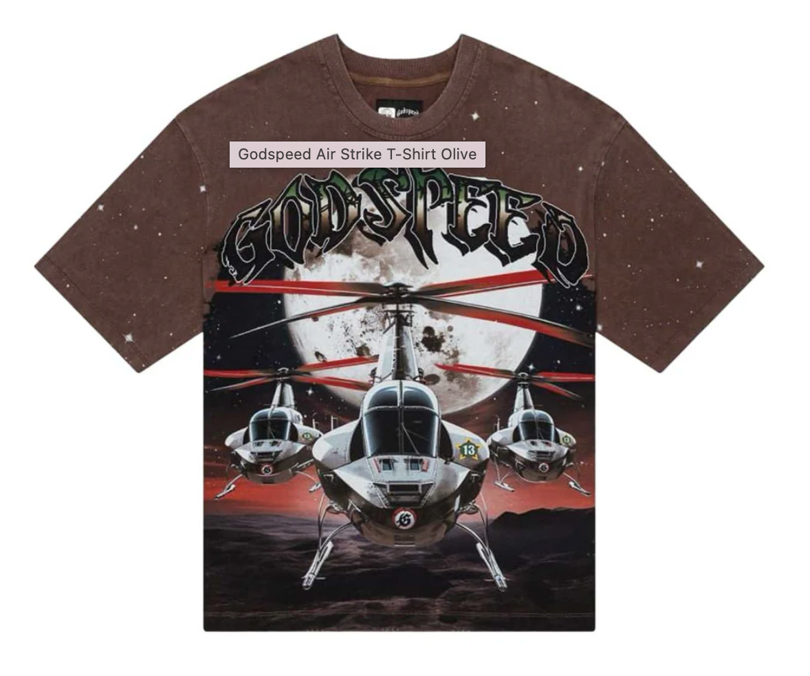 Godspeed Air Strike T-Shirt Mocha