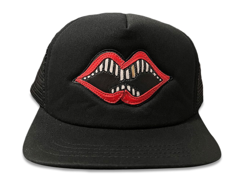 Chrome Hearts Matty Boy Chomper Trucker Hat Black