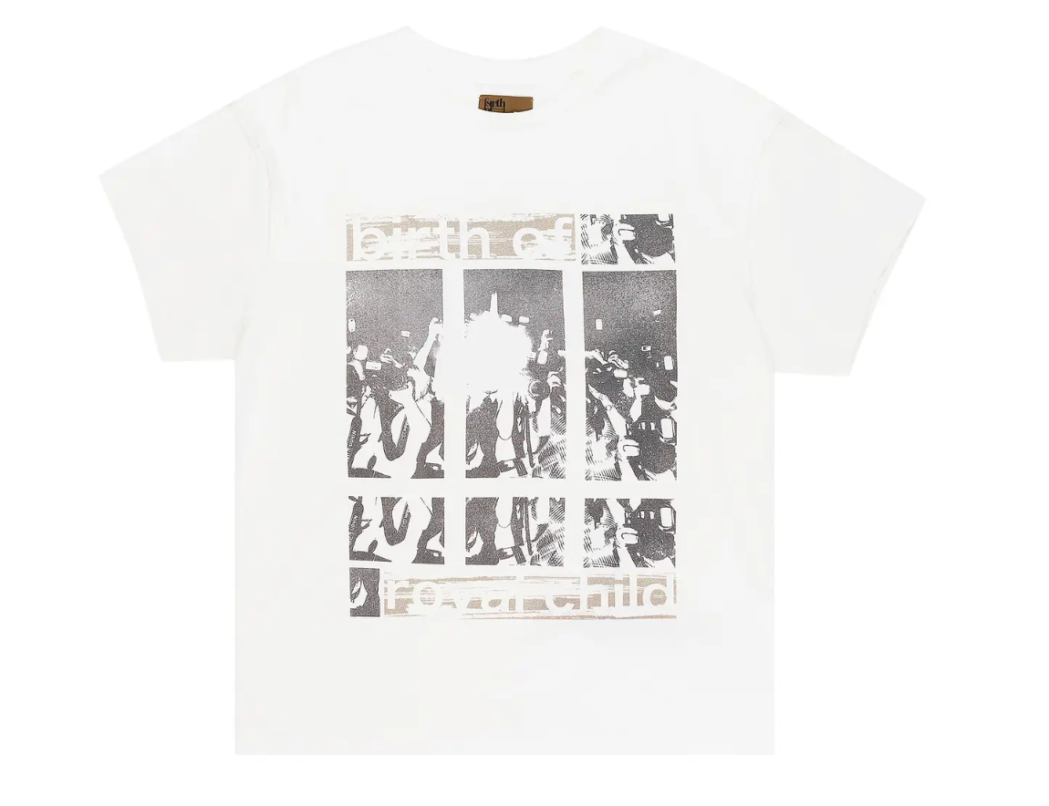 Birth Of Royal Child Flashlight Vintage T-Shirt White