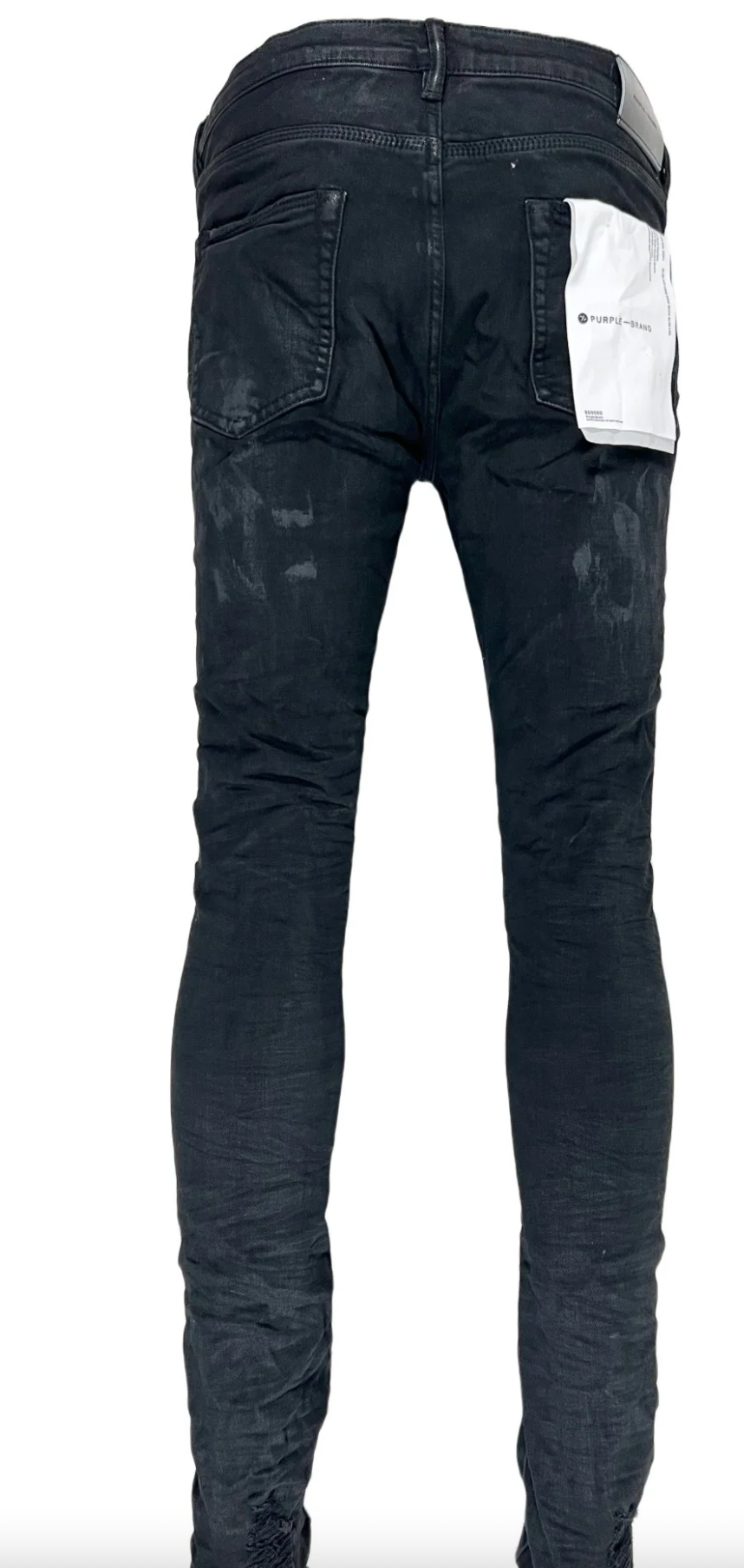 Purple Brand Jeans P001-BOP Black Oil Spill