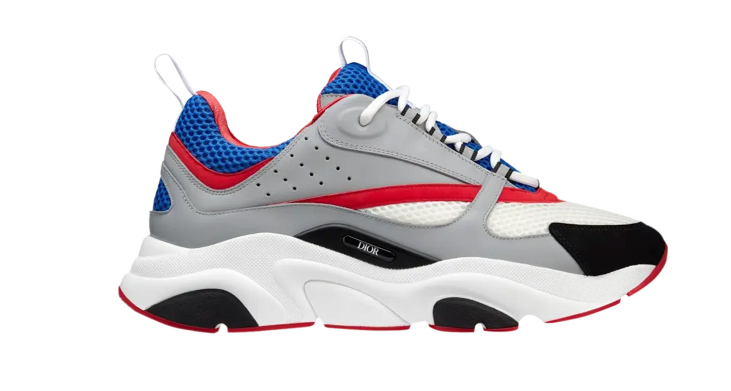 Dior B22 Grey Red Blue