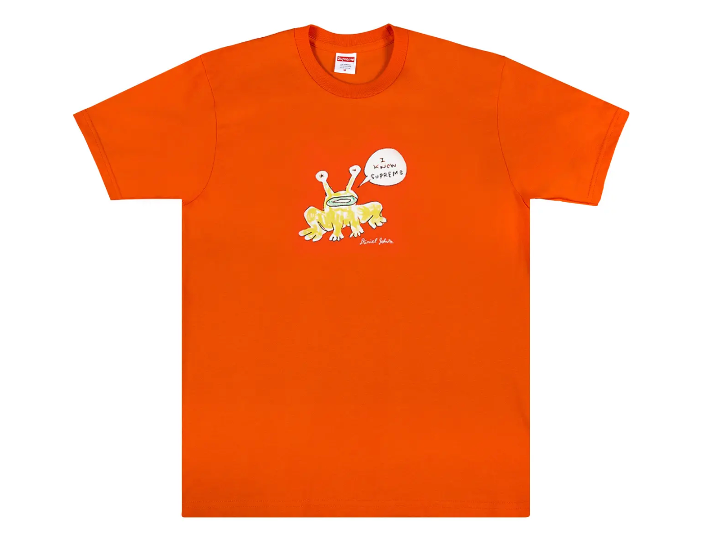 Supreme Daniel Johnston Frog Tee Orange