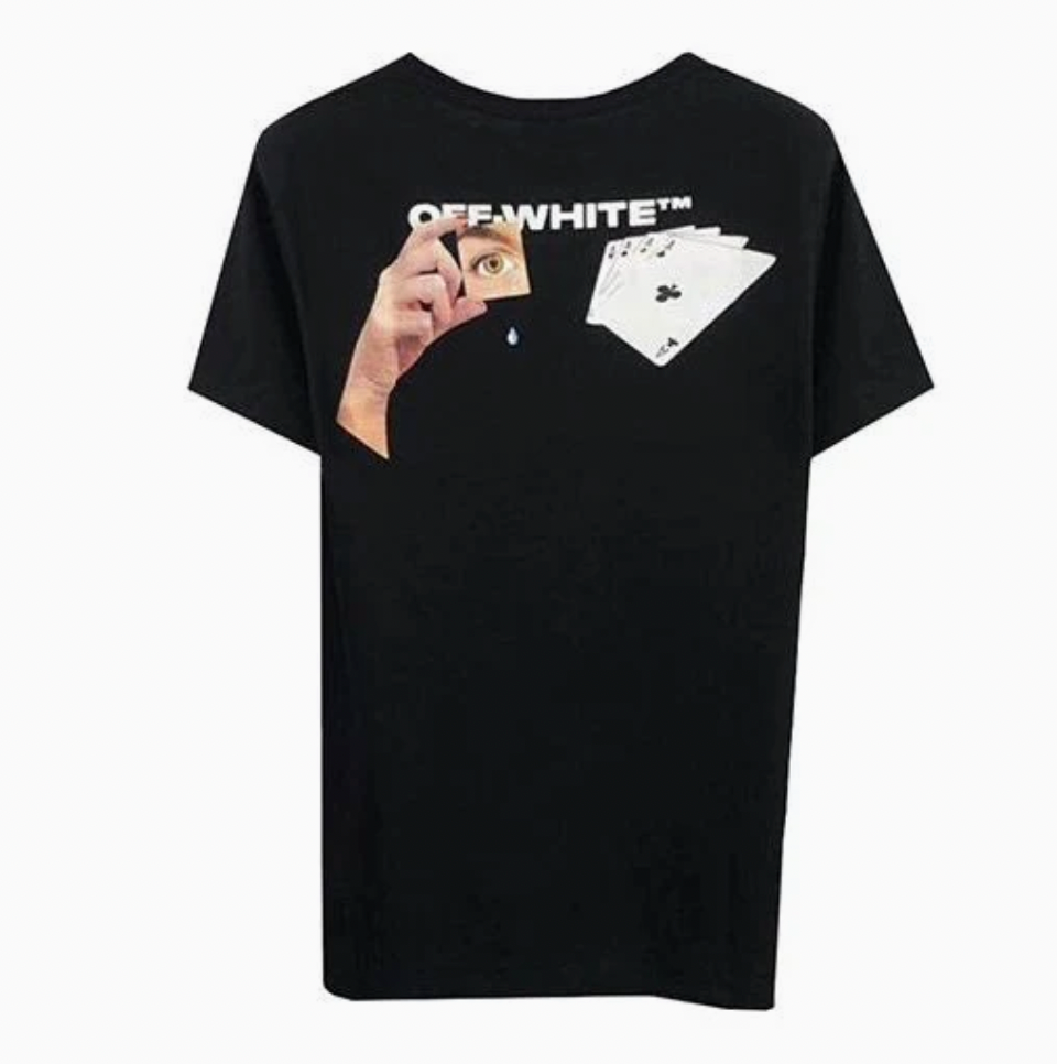 Off-White Hand Card T-Shirt Black