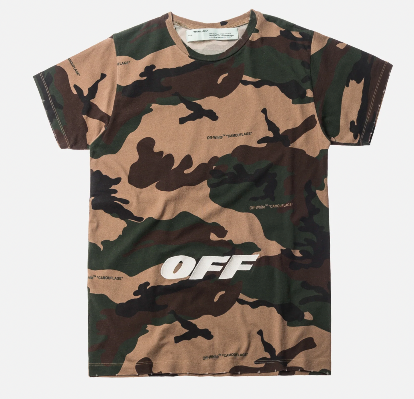 Off-White Camo T-Shirt