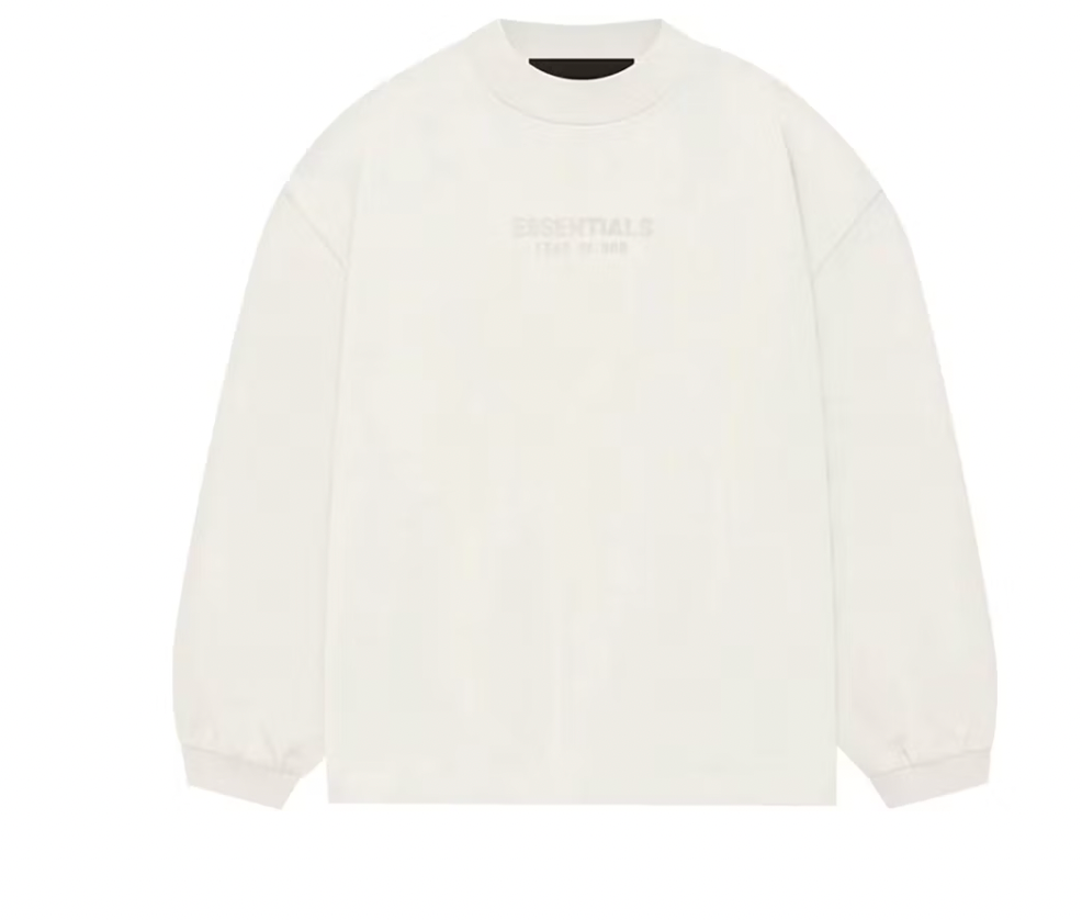 Fear of God Essentials L/S T-shirt Cloud Dancer