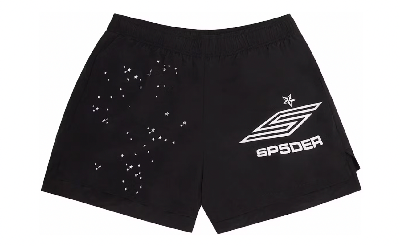 Sp5der Pro Double Layer Short Black