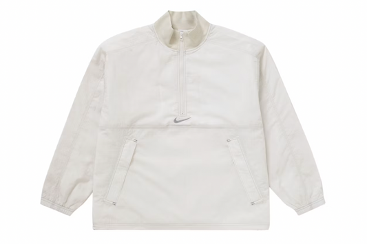 Supreme Nike Ripstop Pullover White