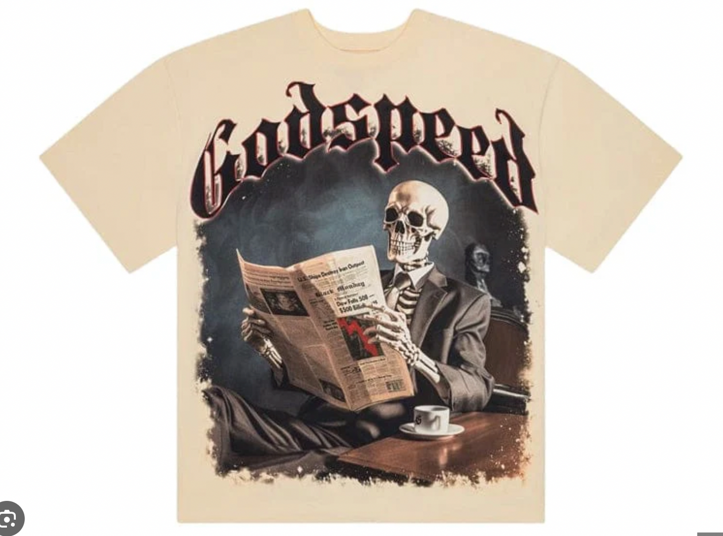 Godspeed Black Monday T-Shirt Bone