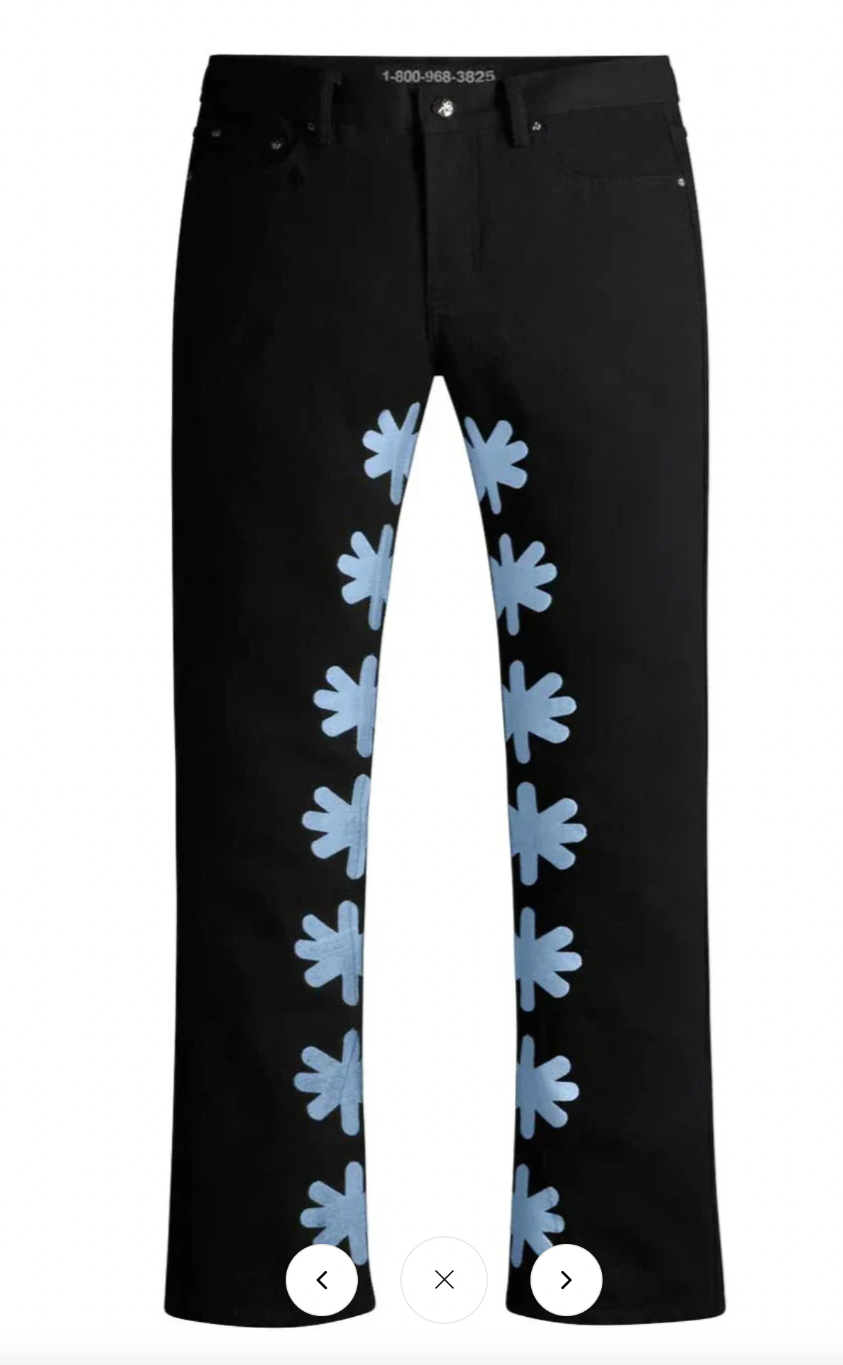 Lost Shdws Jeans Black Blue