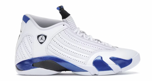 Jordan 14 Retro White Hyper Royal