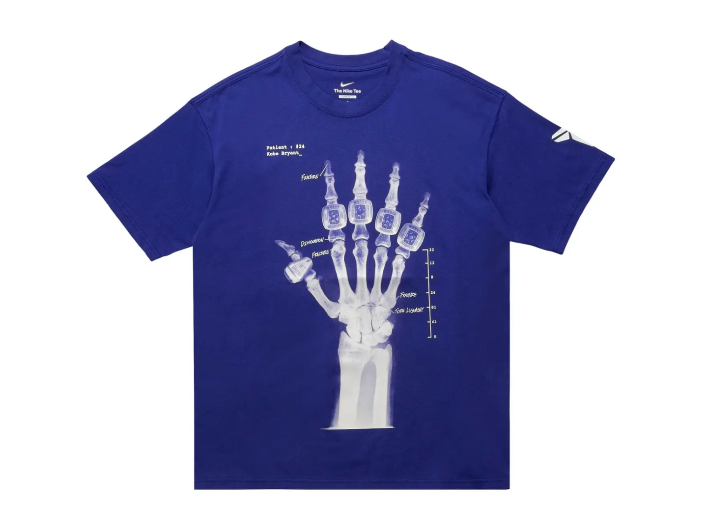 Nike Kobe Bryant Broken Not Beaten T-Shirt Light Concord