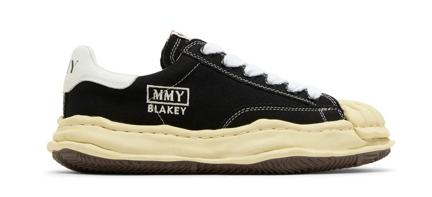 Maison Mihara Yasuhiro Blakey OG Sole Vintage Canvas Low Black