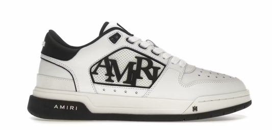 AMIRI Classic Low White Black