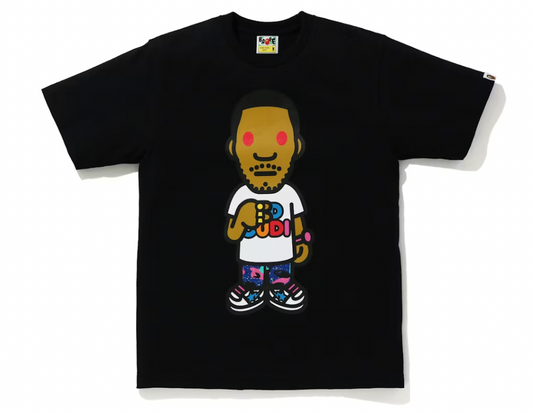 BAPE x Kid Cudi Tee Black