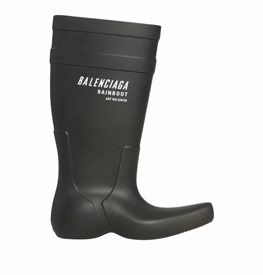 Balenciaga Excavator Boot Black Rubber