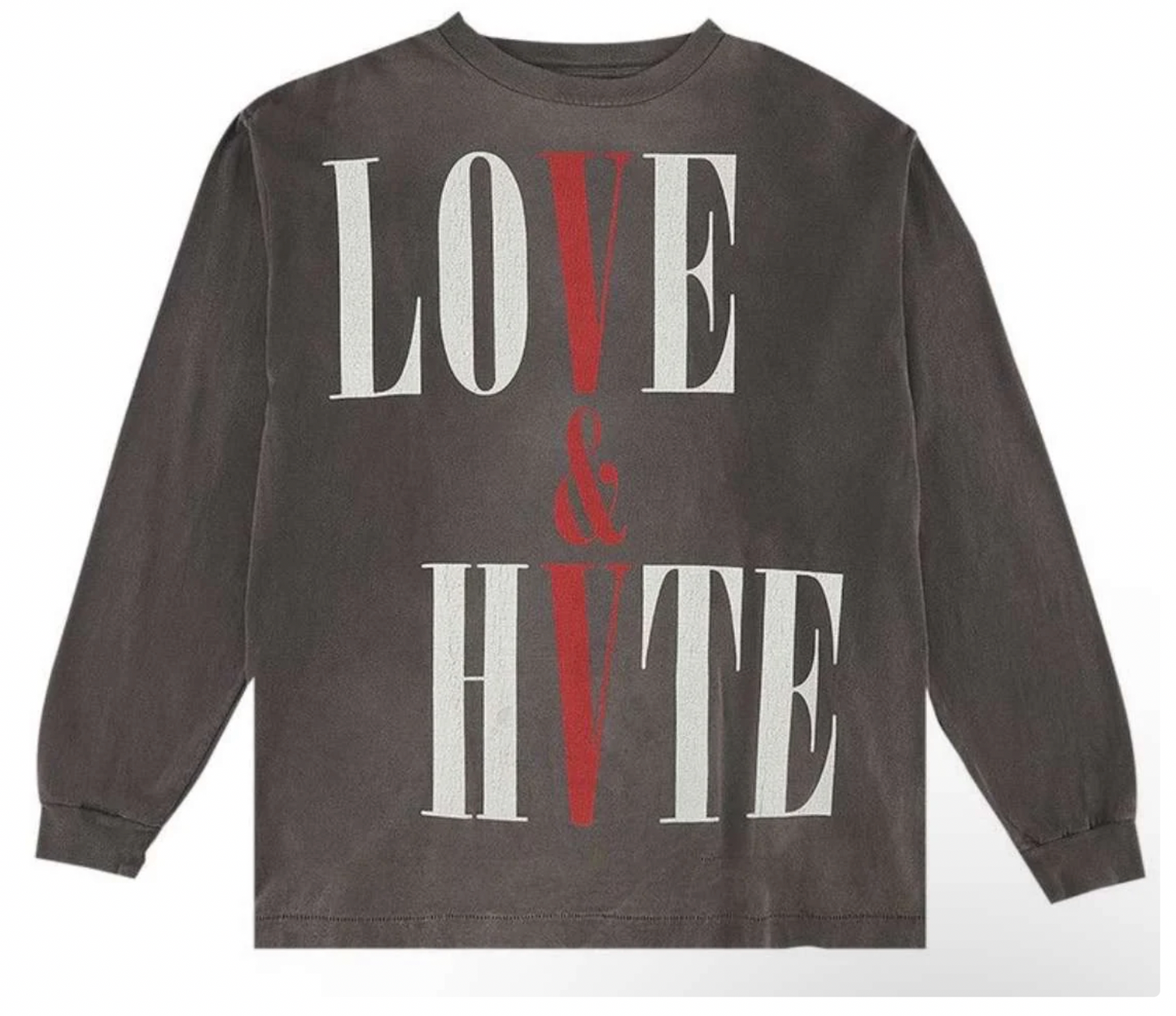 Saint Michael x Vlone Love And Hate Long Sleeve T-Shirt