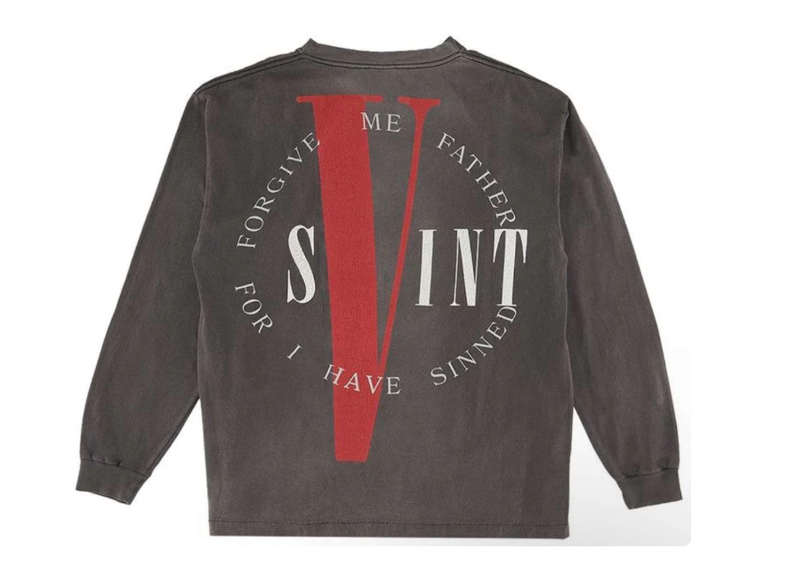 Saint Michael x Vlone Love And Hate Long Sleeve T-Shirt