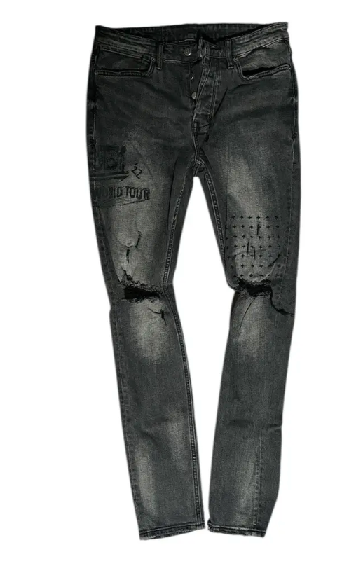Ksubi Van Winkle The Cities Jeans Black