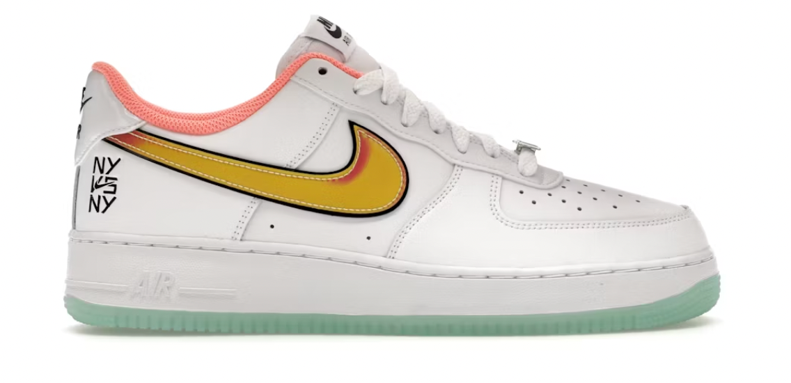 Nike Air Force 1 Low NY vs. NY White Crimson Pulse