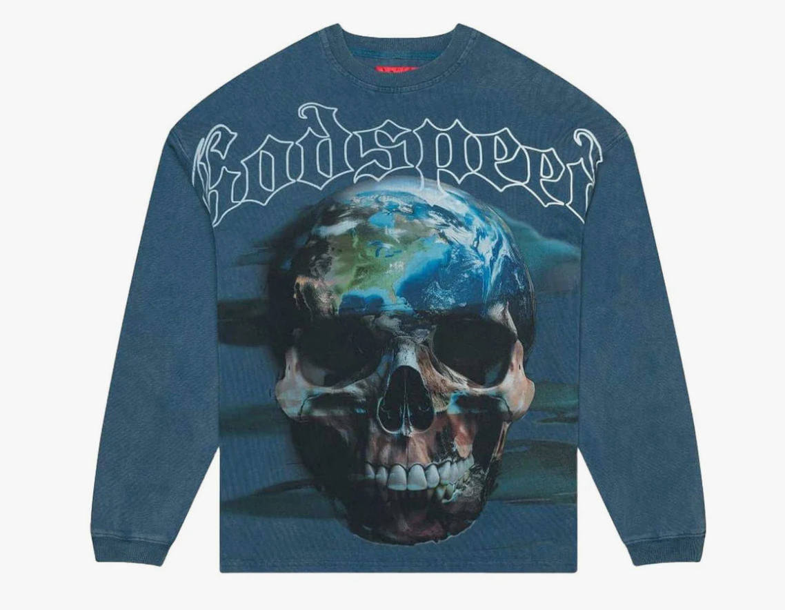 Godspeed Sklobe Longsleeve T-Shirt True Blue