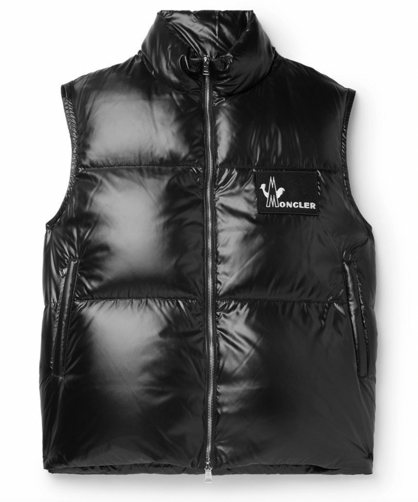 Moncler Banker Down Vest Black