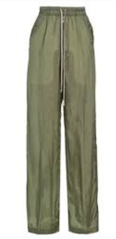 Rick Owens Drawstring Geth Bela Pants Moss