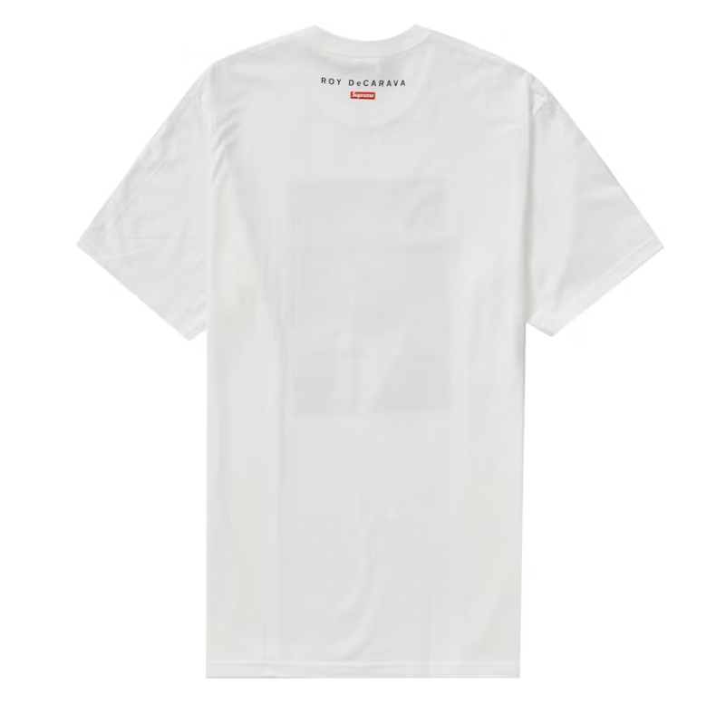 Supreme Roy DeCarava Malcolm X Tee White