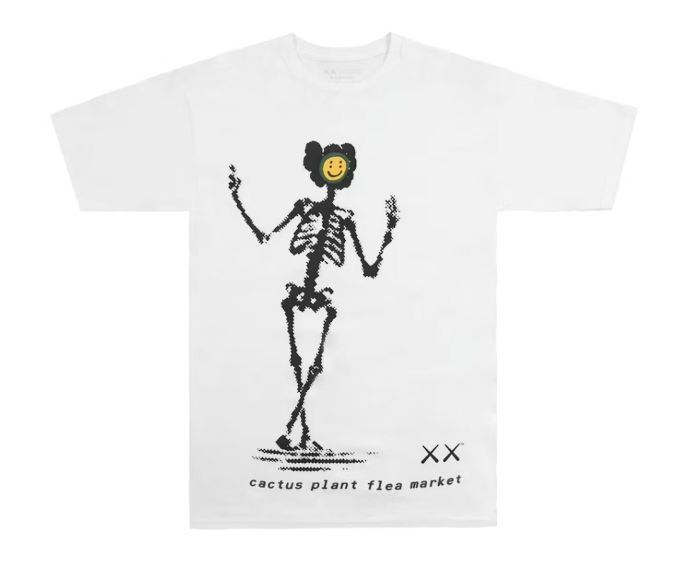 KAWS x Cactus Plant Flea Market T-shirt White