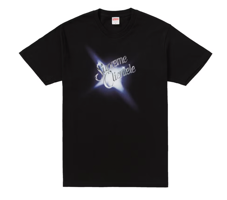 Supreme Supreme Clientele Tee Black