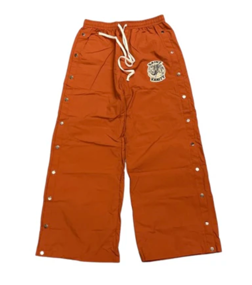 Saint Vanity Nylon Track Pants Orange