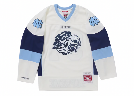 Supreme Mitchell & Ness NCAA Hockey Jersey White