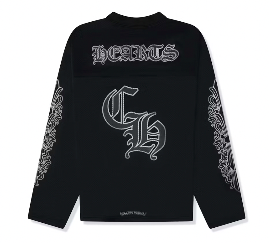 Chrome Hearts Stadium Mesh L/S Jersey Black