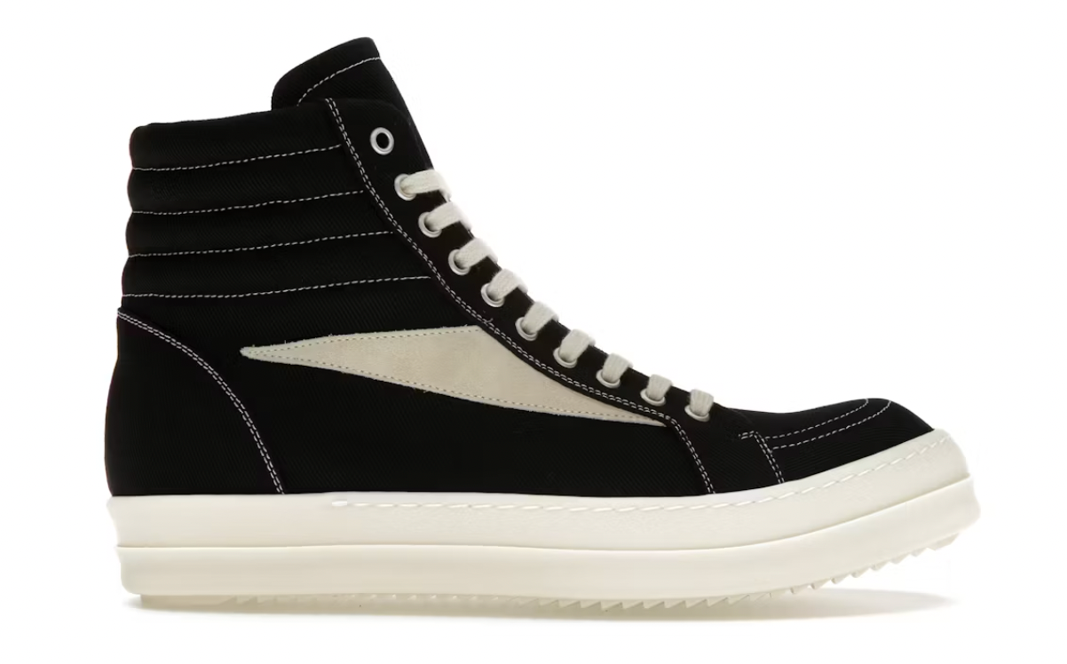 Rick Owens Porterville DRKSHDW Vintage High Black Milk