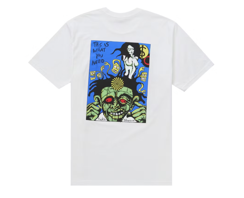 Supreme Fuckin Blowout Tee White
