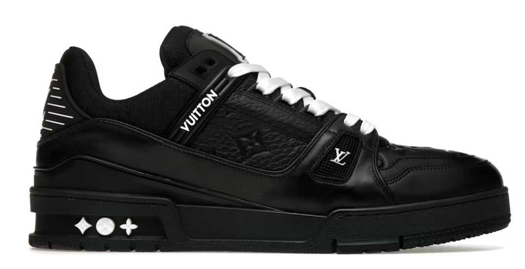 Louis Vuitton Trainer Black Embossed Monogram