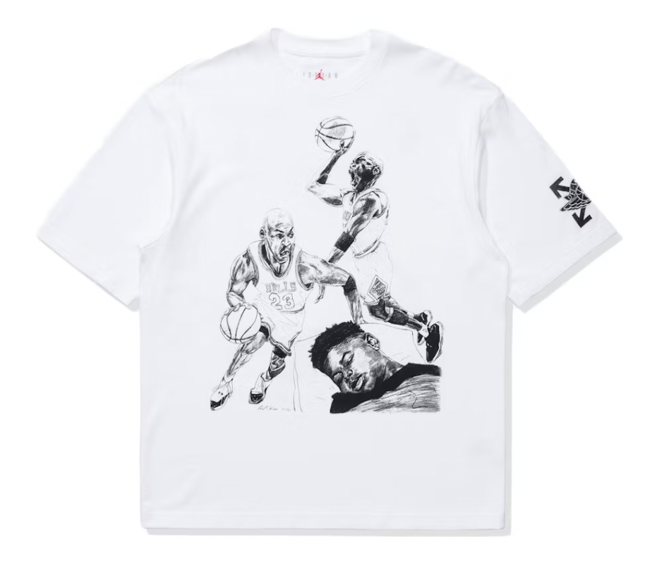 OFF-WHITE x Jordan T-shirt White