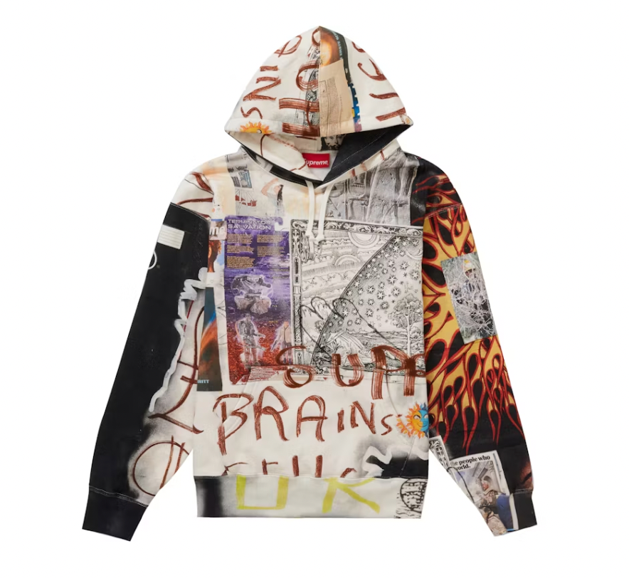 Supreme LSD Spells Hooded Sweatshirt Multicolor