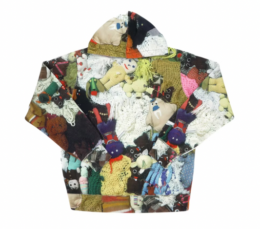 Supreme Mike Kelley More Love Hours Than Can Ever Be Repaid Hooded Sweatshirt Multicolor