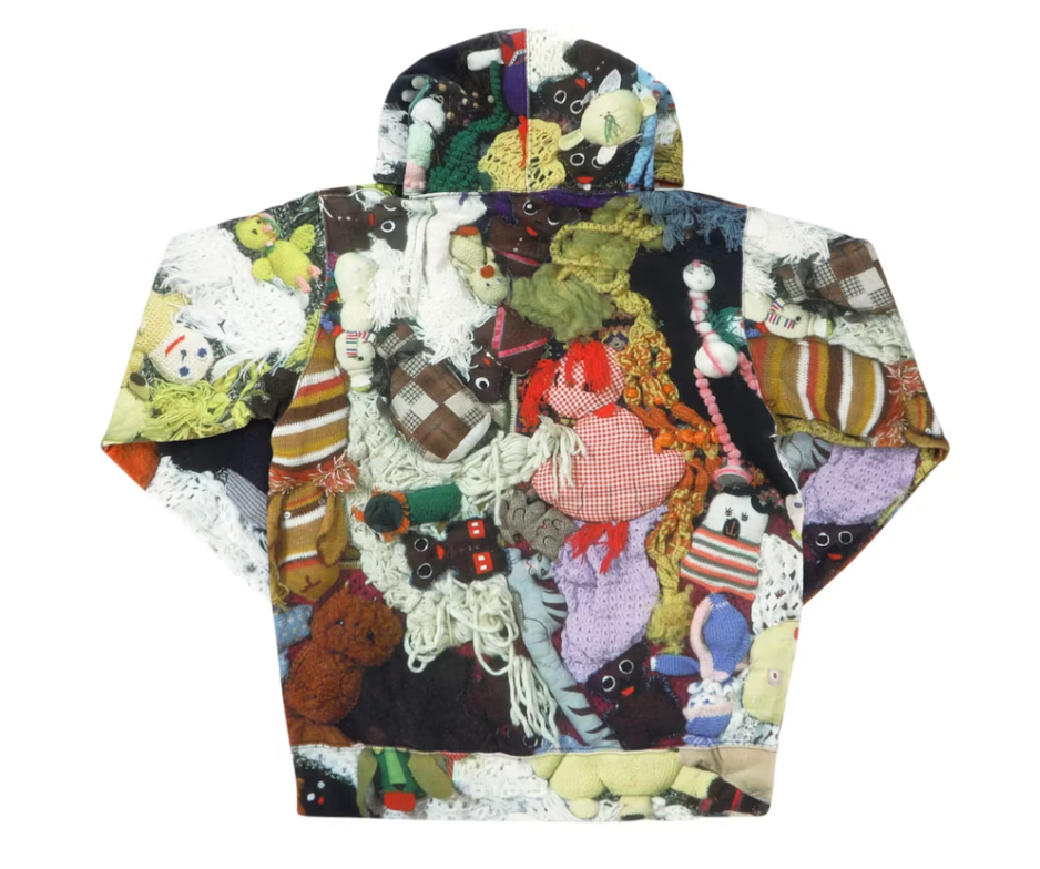 Supreme Mike Kelley More Love Hours Than Can Ever Be Repaid Hooded Sweatshirt Multicolor