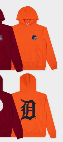 Eric Emanuel MLB Detroit Tigers Sweatsuit Orange