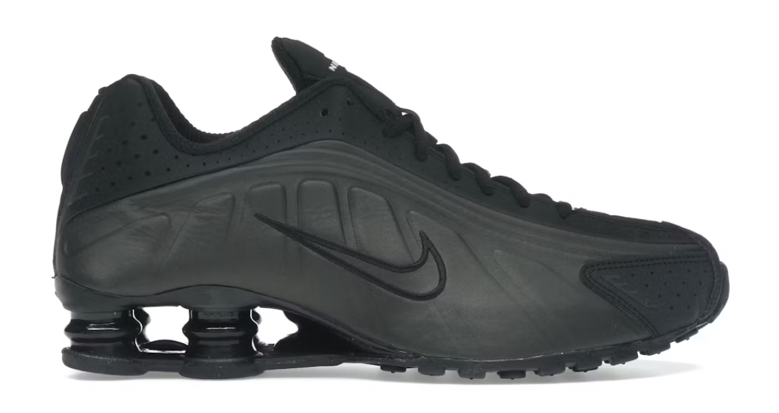 Nike Shox R4 Black Bright Crimson