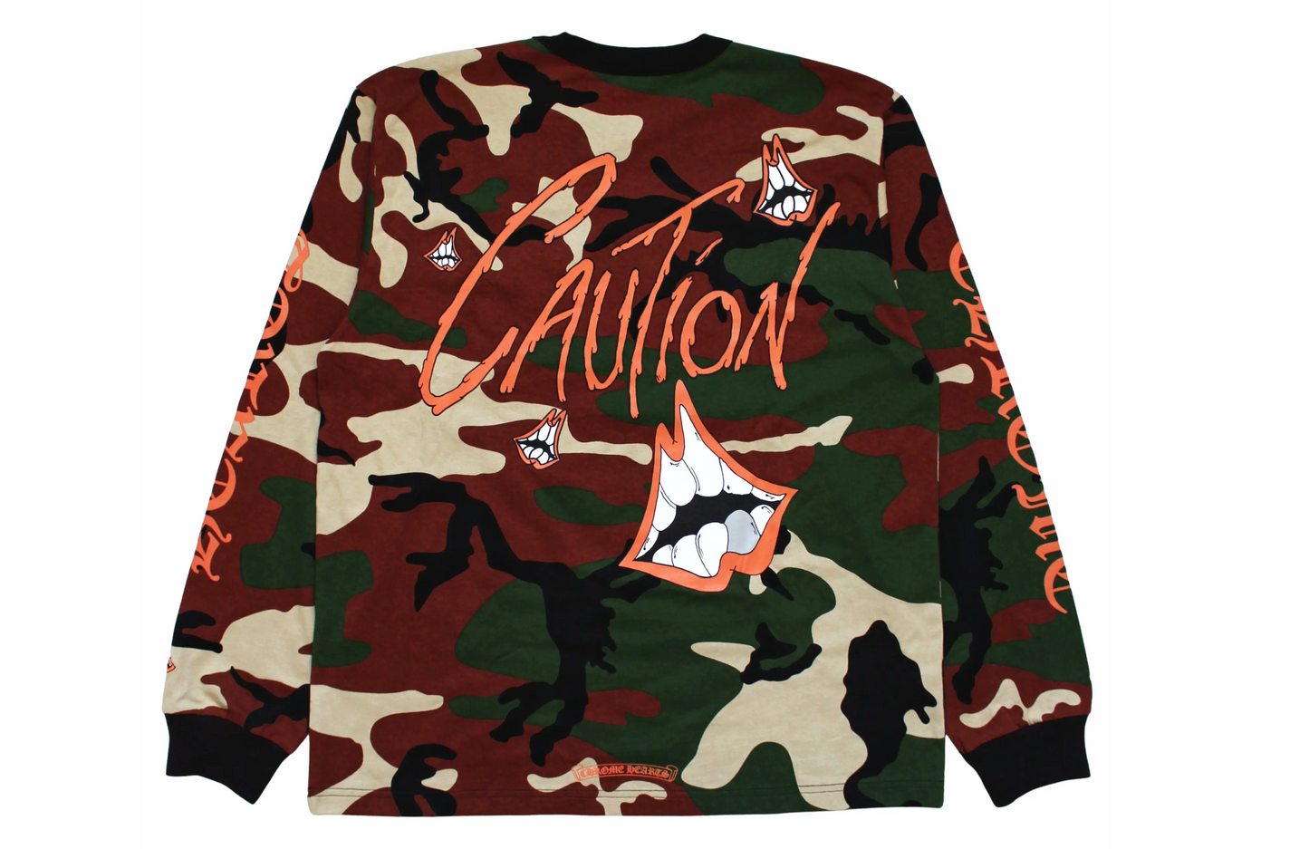 Chrome Hearts Matty Boy Caution L/S T-shirt Camo