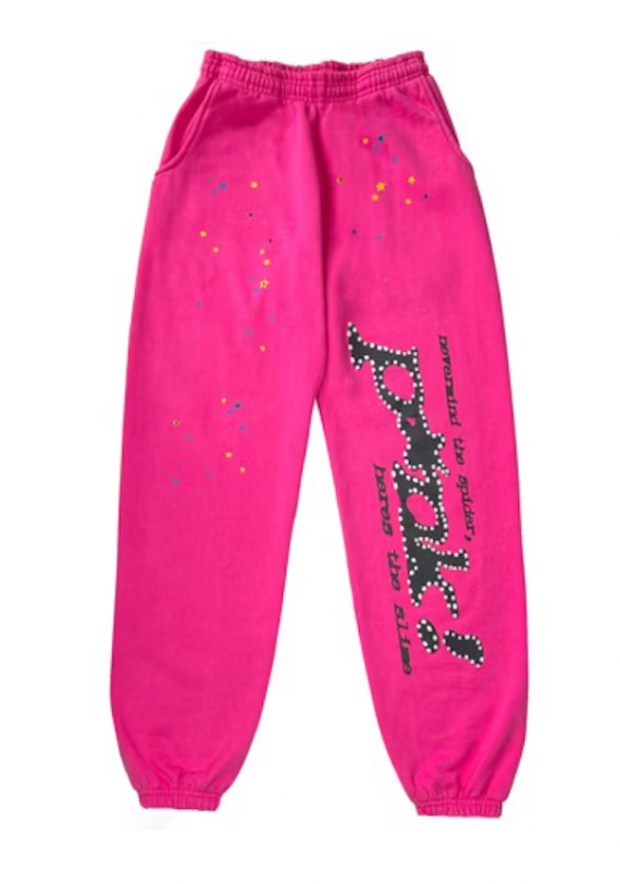 Sp5der P*NK Sweatpants Pink