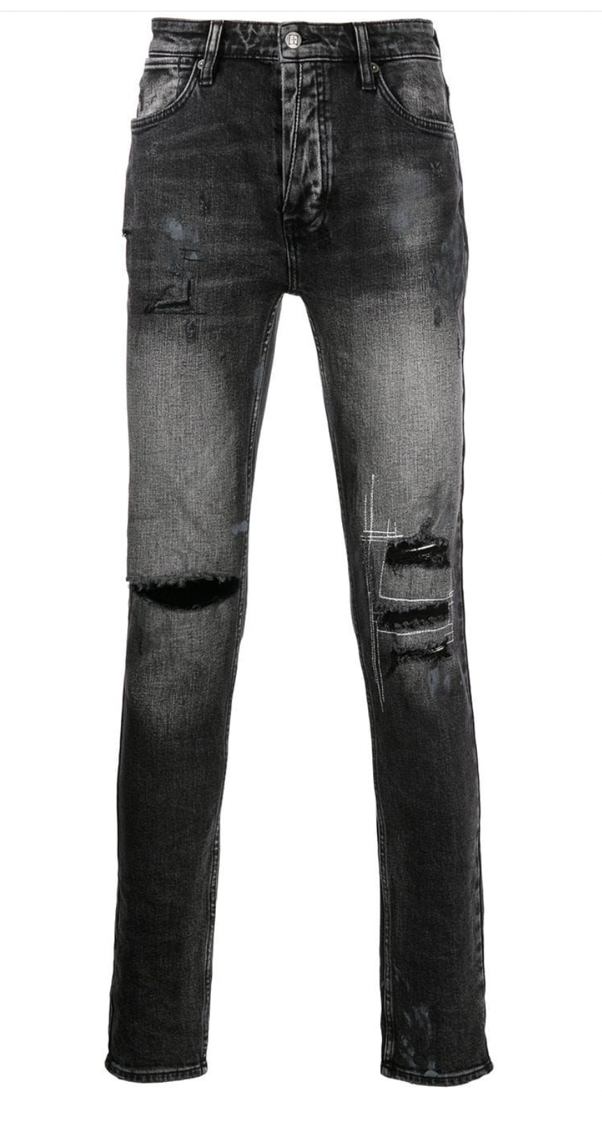 Ksubi Van Winkle Burnt Jeans Black