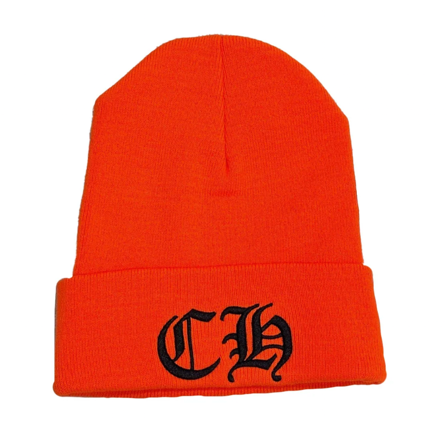 Chrome Hearts CH Orange Beanie