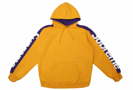 Supreme Sideline Hooded Sweatshirt Gold