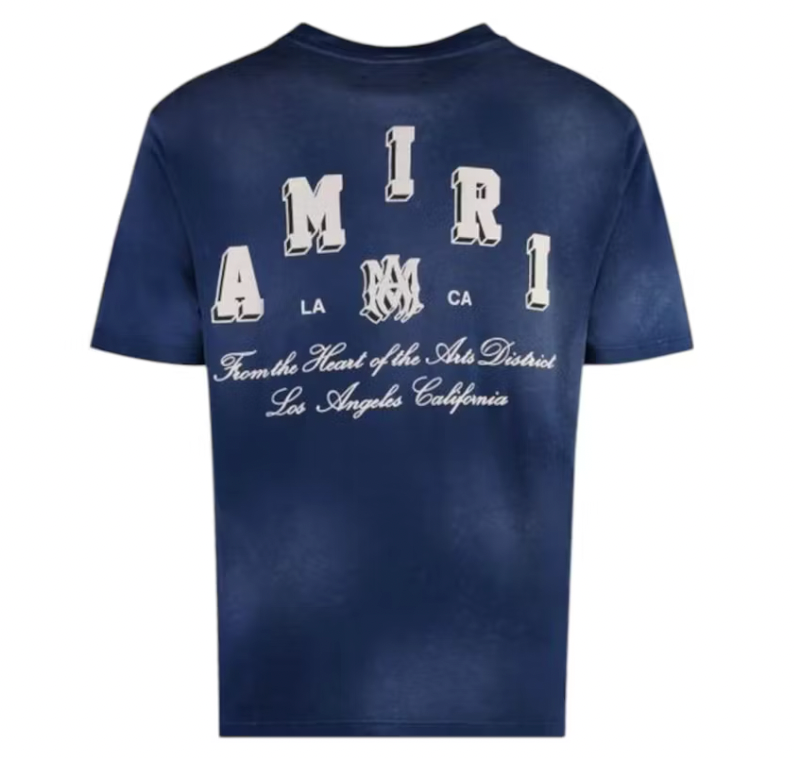 AMIRI Vintage Collegiate T-Shirt Dark Blue
